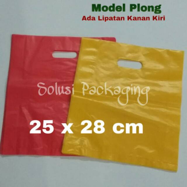 

TAS PLASTIK MODEL PLONGTIPE F 25x28 cm