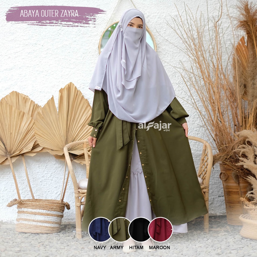 Abaya Outer Zayra by Alfajar