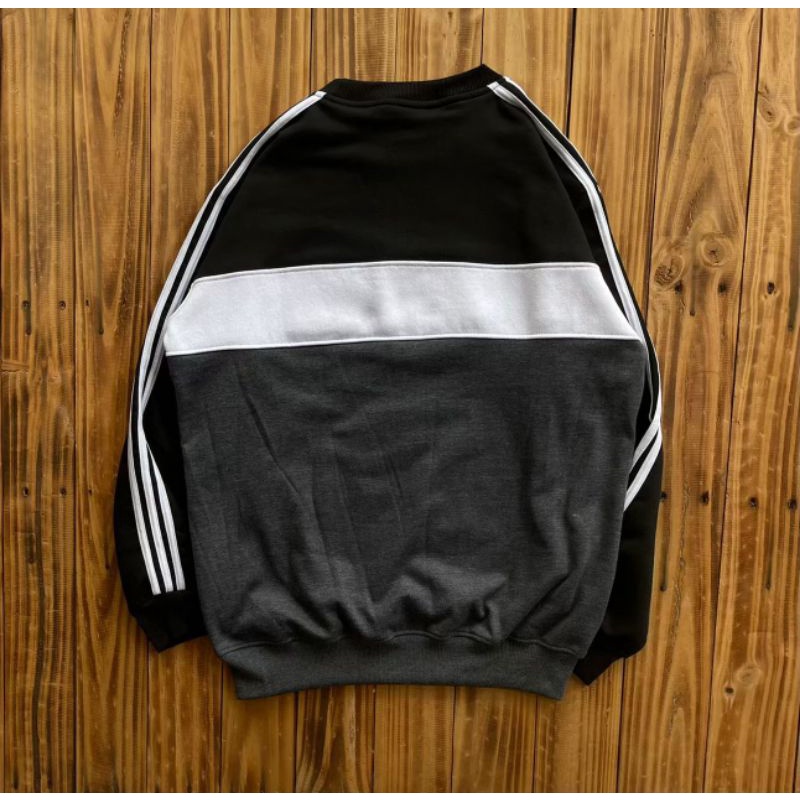 SWEATER CREWNECK ADIDAS TREEFOIL PREMIUM FULLTAG &amp; LEBEL