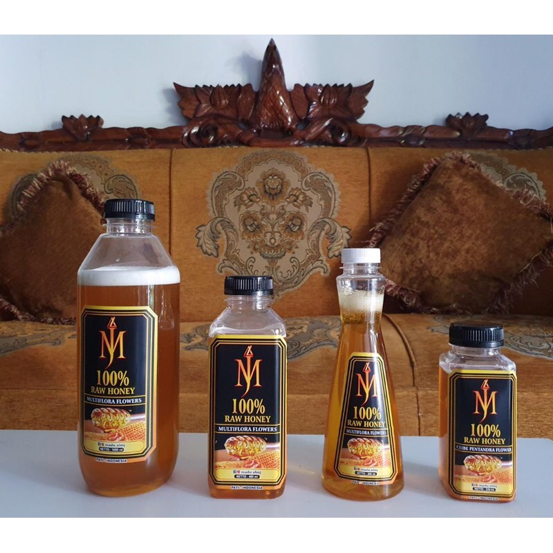 

Madu Multiflora dan Madu Kapuk Randu Murni