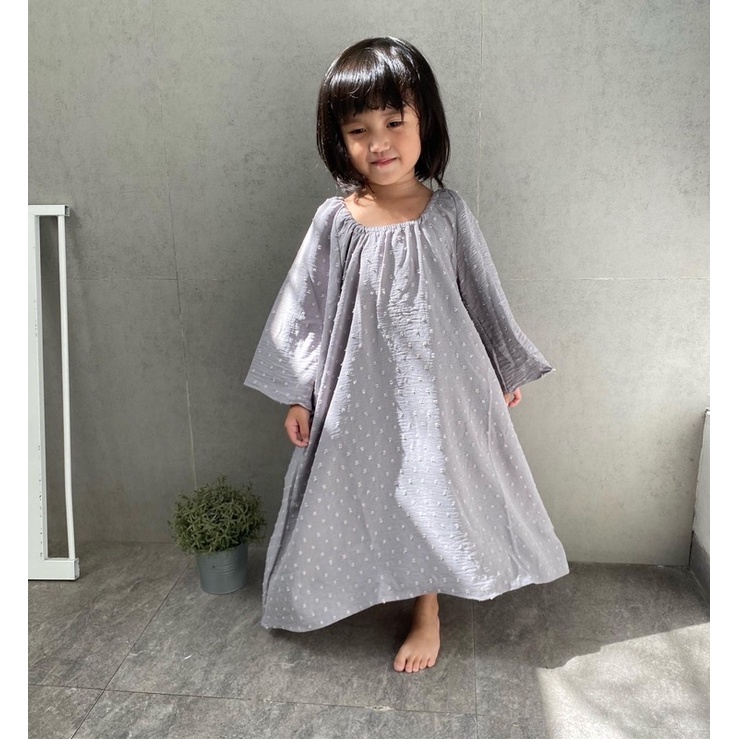 NABO - Kamila Abaya Kids  (BAJU LEBARAN ANAK)