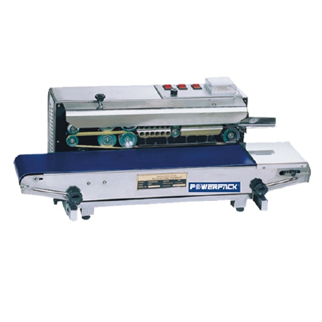 Continous Band Sealer POWERPACK SF-150W / Mesin Segel Press Plastik SF 150W SF150W PP PE Aluminium POWERPACK