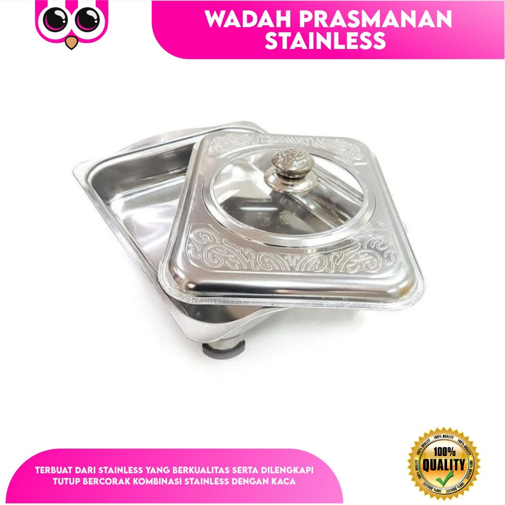 PANCI PRASMANAN / KOTAK MAKAN BUFFET / WADAH PRASMANAN STAINLESS