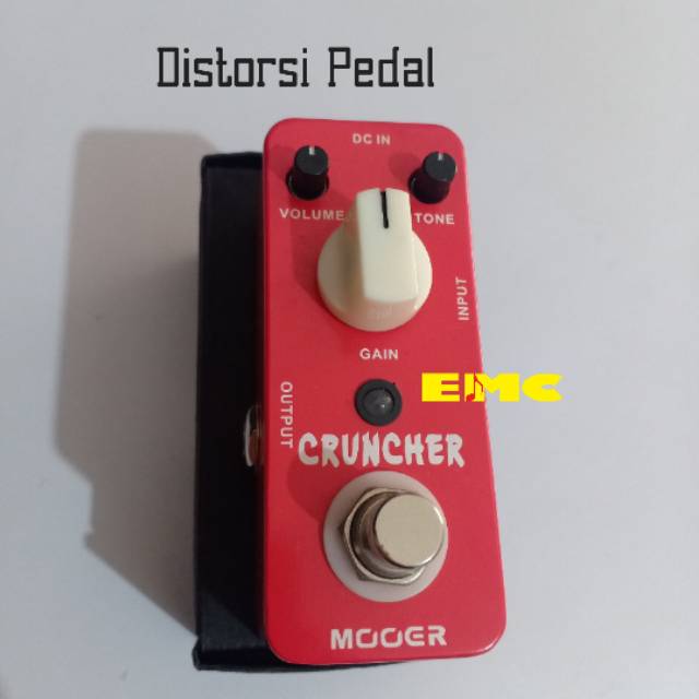 MOOER CRUNCHER, Distorsion Guitar Pedal