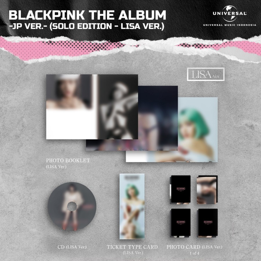 Universal Music Indonesia - Blackpink The Album -Jp Ver (Solo Edition - LISA)