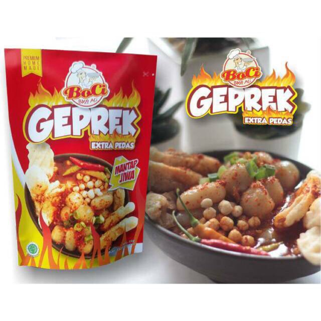 

Baso aci geprek extra pedas