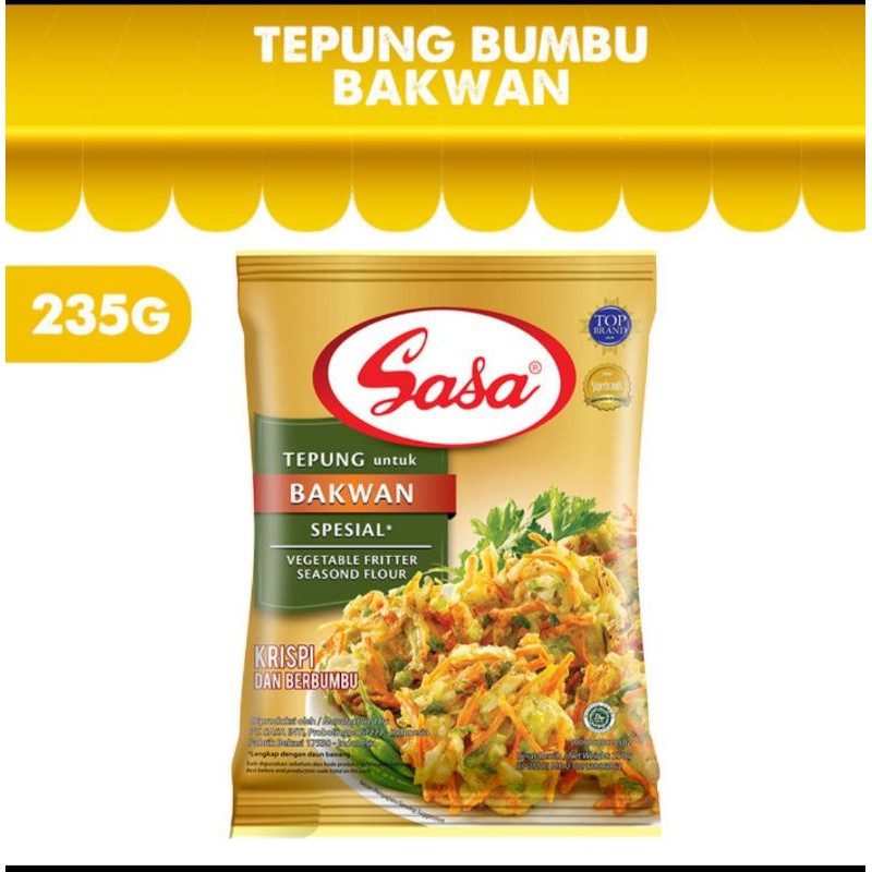 

Sasa tepung Bakwan 235g