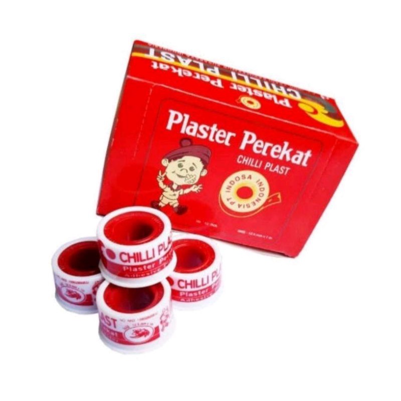 CHILLI PLAST PLESTER PEREKAT 1,25cm x 1 meter