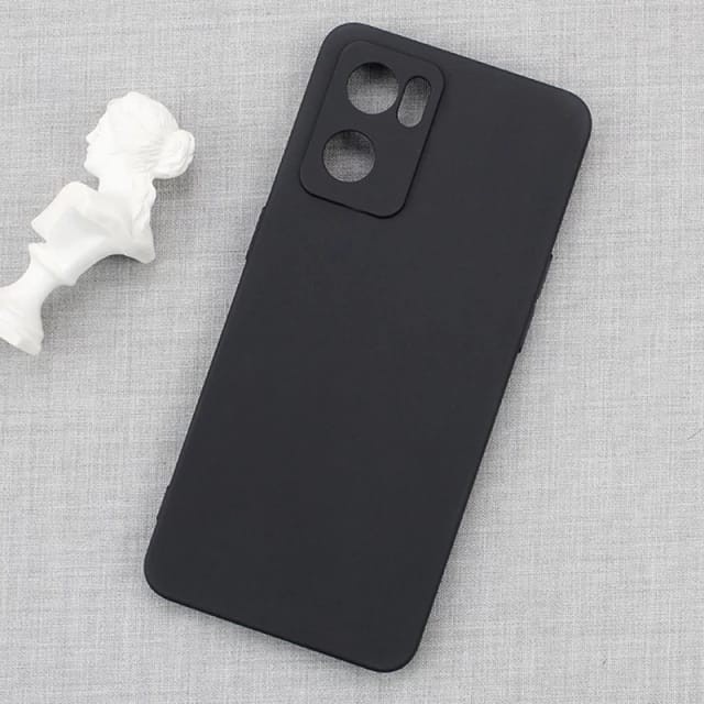 OPPO RENO7 4G RENO7 5G / RENO7 Z 5G SOFT CASE PREMIUM MACARON BLACK COVER SOFTCASE SILICONE - RENO 7 5G RENO 7 4G RENO 7 Z