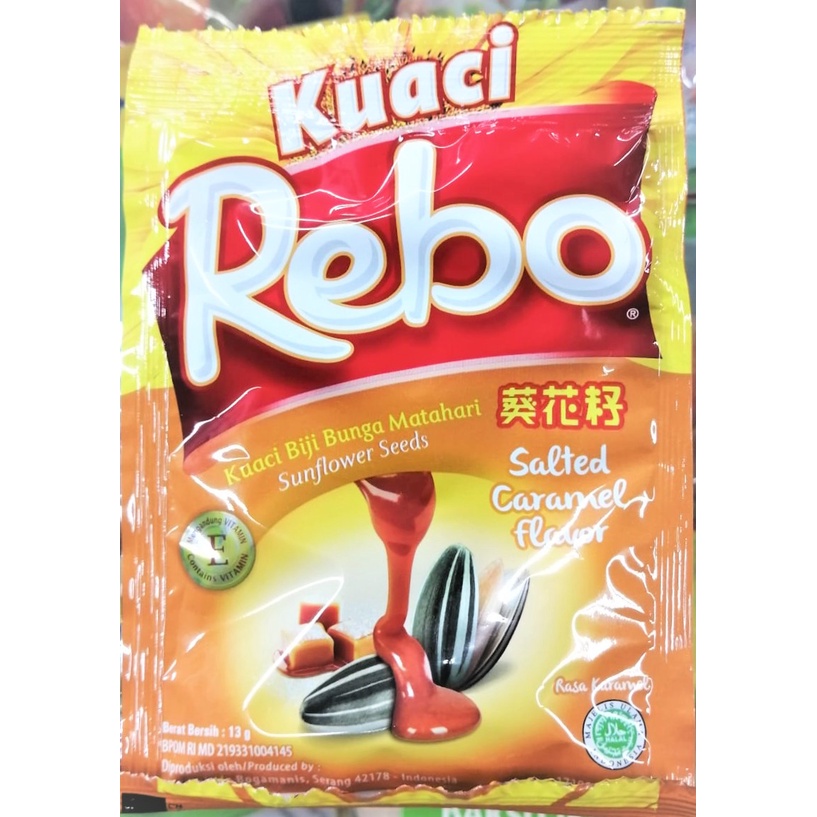 

Rebo Kuaci Caramel 13gr