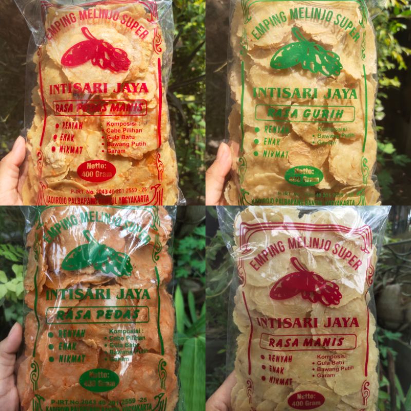 

EMPING MELINJO MENTAH SUPER 400 GR