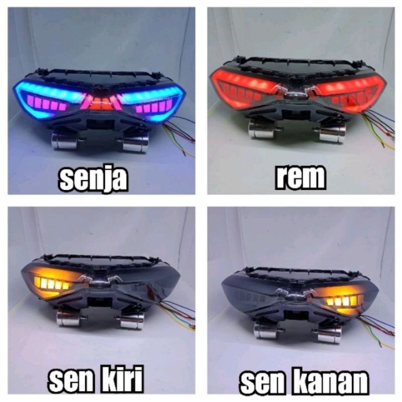 Jual Lampu Stoplamp Belakang Yamaha Nmax New Wuming Lampu Stop Nmax