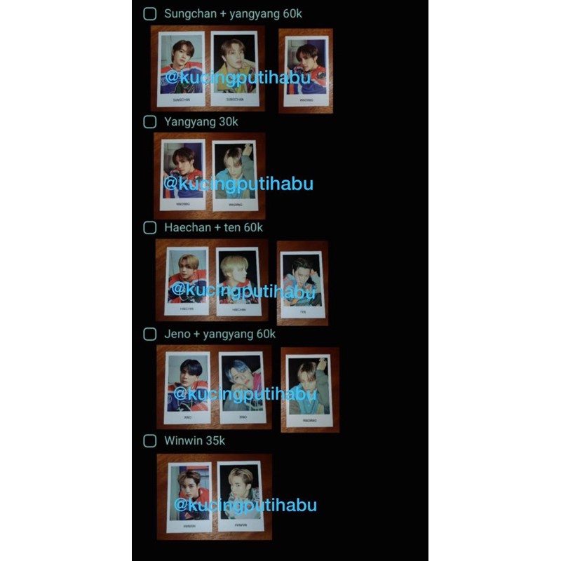 Polaroid NCT Collection Book 90’s Love - Pola Kolbuk NCT 90’s Love