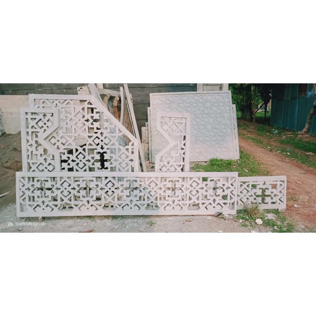 harga krawangan grc masjid