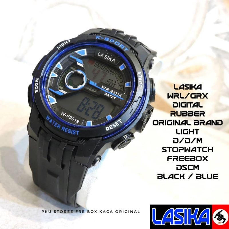 JAM SPORT PRIA DIGITAL WATER PROFF ORIGINAL LASIKA