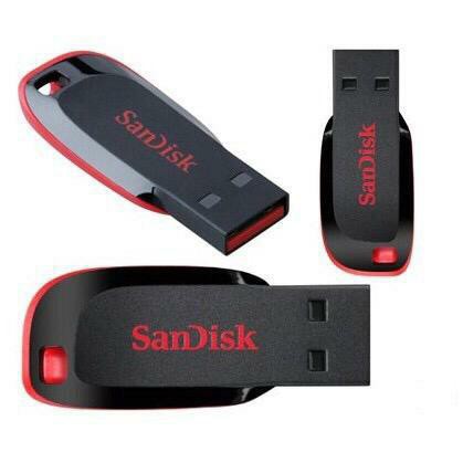 SANDISK USB Flash disk 16 GB  Flash Drive Cruzer Blade CZ50 JAKARTA