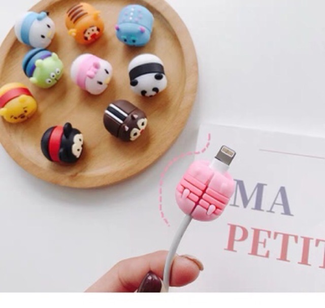 Pelindung Ujung Kabel Tsum Tsum Kabel Bite versi baru