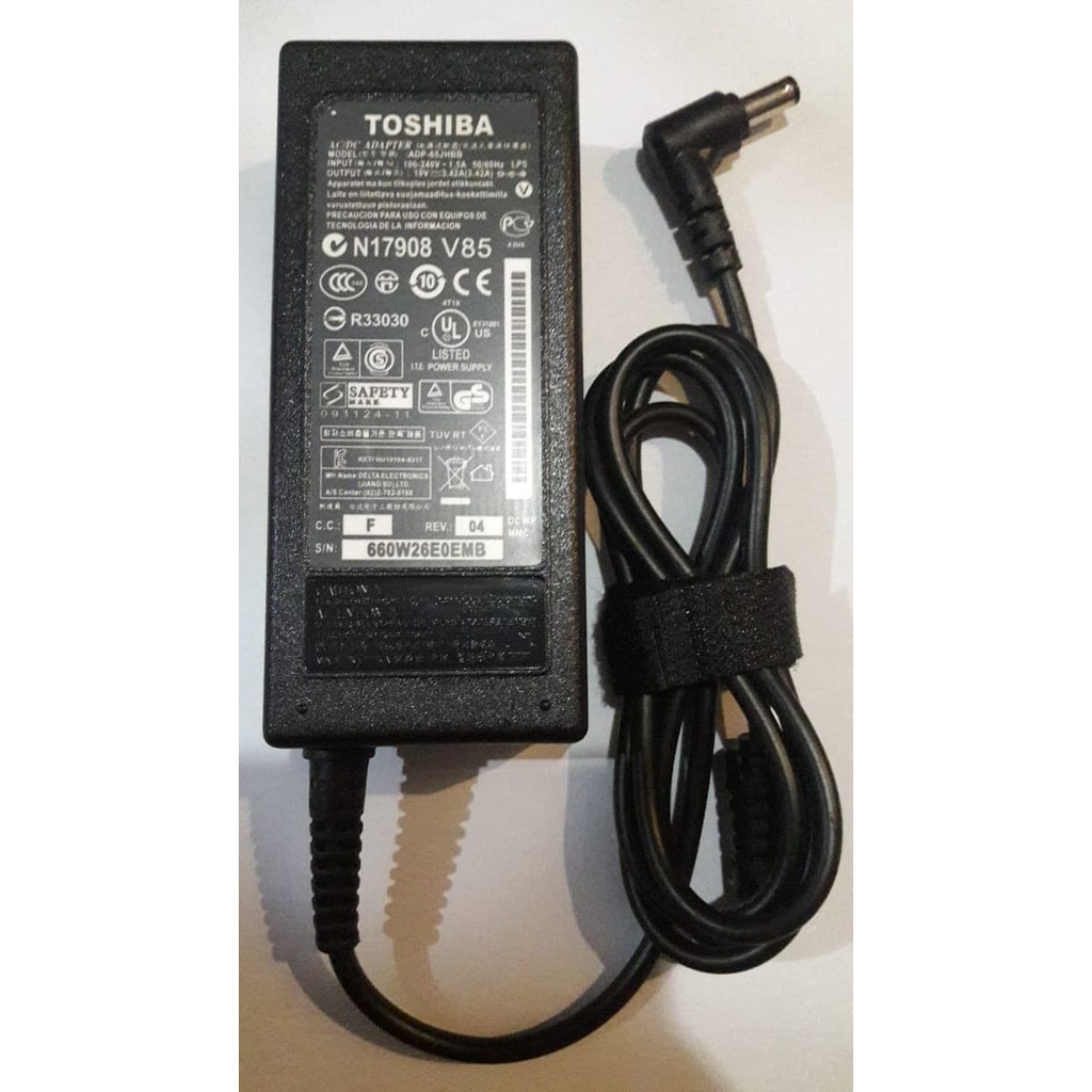 Adaptor CHARGER Toshiba 19V 3.42A CASSAN