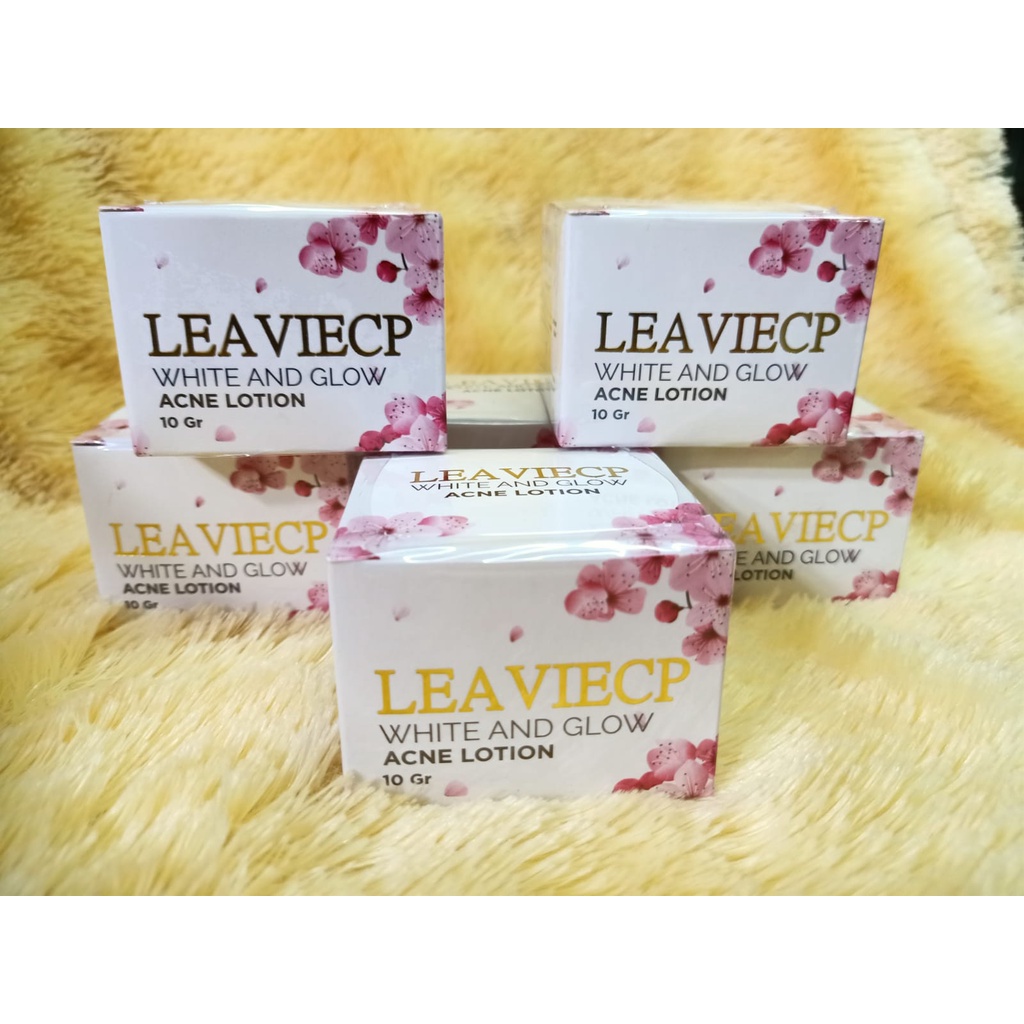 LEAVIECP white &amp; glow acne lotion 10GR ~ ORIGINAL 100%