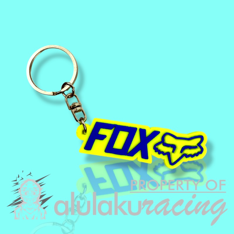 Gantungan Kunci / Keychain Motocross Trail Logo Fox - FO017