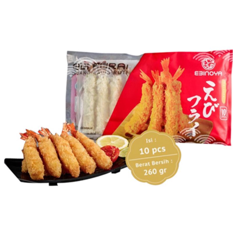 

ebinoya ebifurai size L / udang goreng crispy