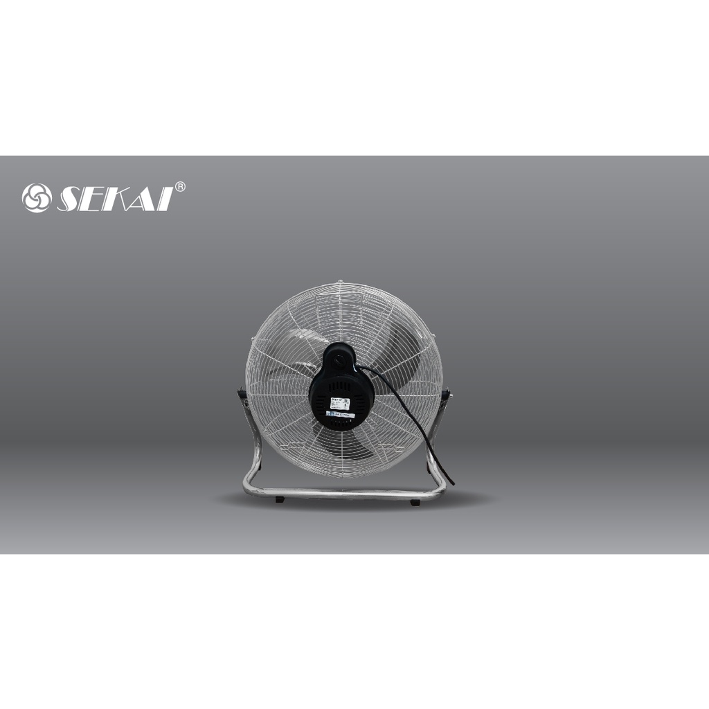 Kipas Angin Lantai Industri Sekai IFL-1850 Floor Fan 18 Inch Sekai Kipas Angin Meja Besi