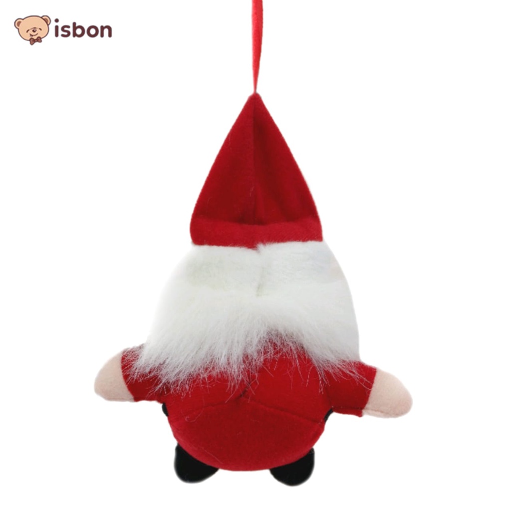 Boneka hiasan pohon natal santa claus dekor christmas edition dan gantungan kunci santa istana boneka