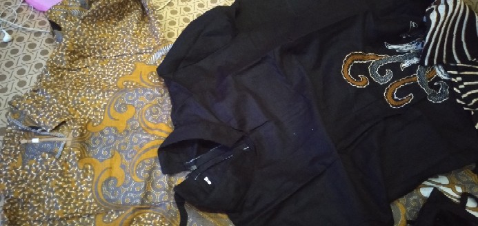 Baju Tunik Batik Fashion Atasan Tunik Cewek Kantor Outer Solo Td 002