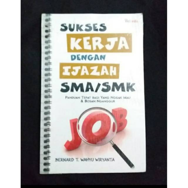 buku sukses kerja dengan ijazah sma/smk