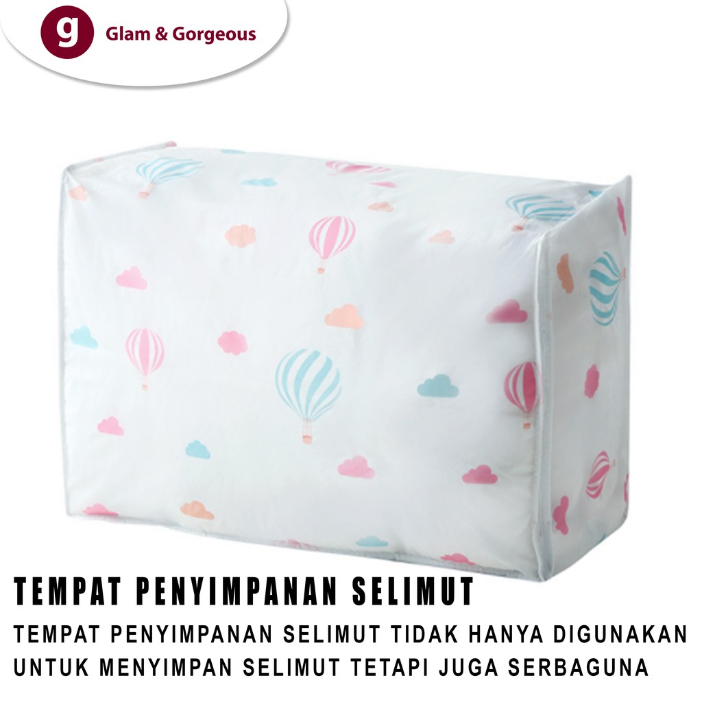 Tempat Penyimpanan Serbaguna Pakaian Selimut Storage Bag - TP010