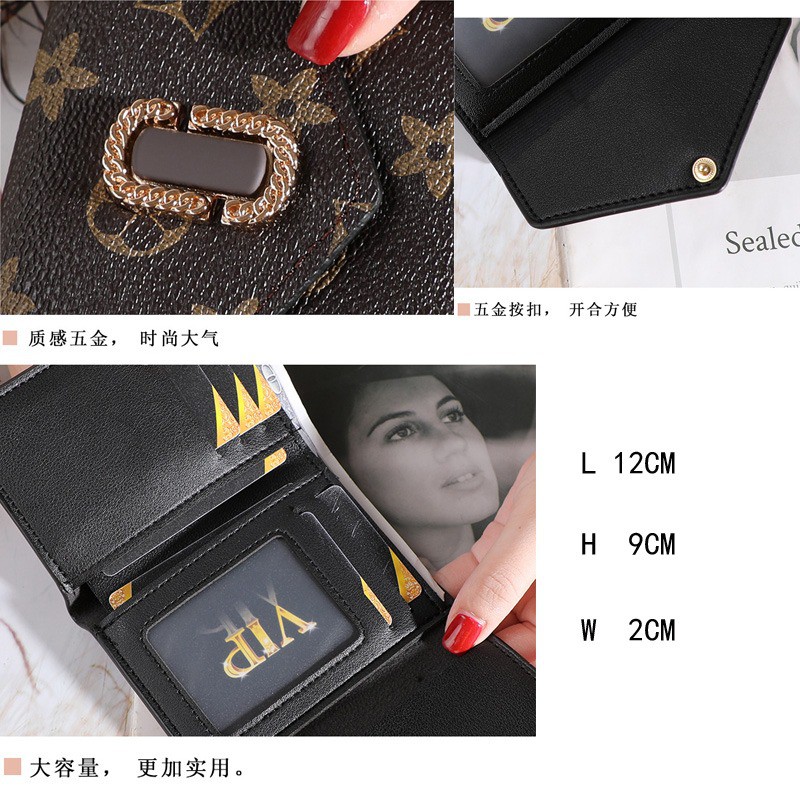 New Tide Dompet Wallet Card Bit Fashion