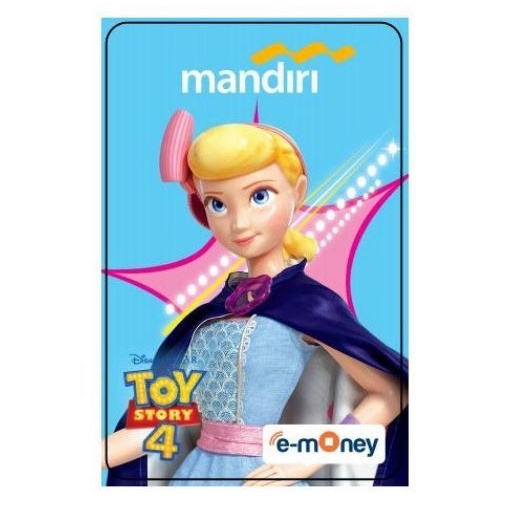 Mandiri eMoney Toy Story 4 - Bo Peep ORI /Like eTOLL Tapcash Flazz or Brizzi