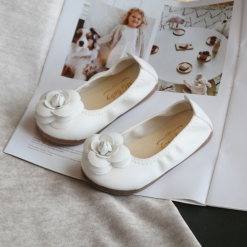 HappyOliver ROSE STYLE Flat Shoes sepatu anak perempuan IMPORT