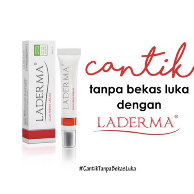 Laderma Scar Repair Cream - Krim Penghilang Bekas Luka