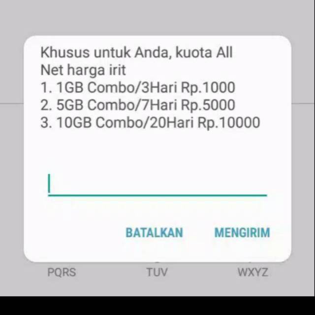 Kartu sakti 10gb telkomsel, 10gb Rp. 10000