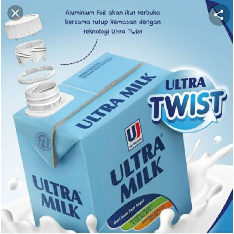 Susu UHT Ultramilk 1000 ml / 1L