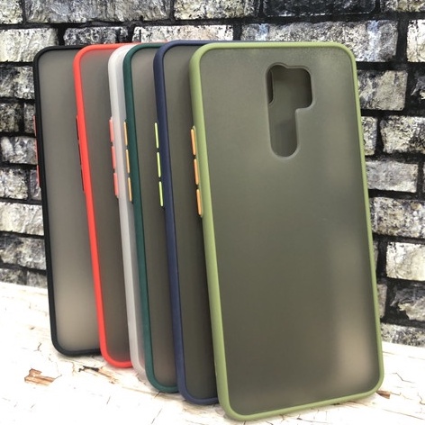 CASE MATTE XIAOMI REDMI 9 REDMI 9 BIASA TRANSPARAN FUZE MACARON MY CHOICE - FA