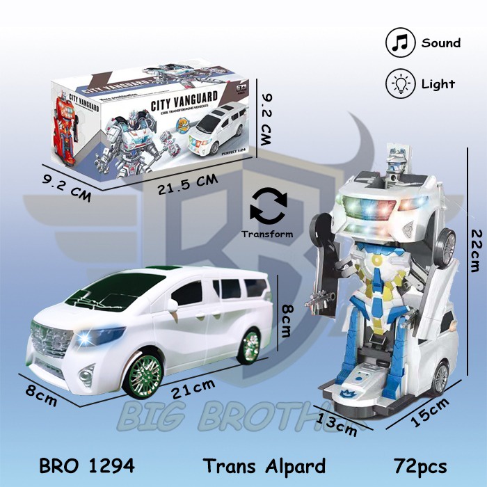 MURAH OTB121 BRO1297 BRO1294 BRO1575 BRO1643 BRO1644  Mainan Anak Mobil Mobilan Robot Transformer BIGBROTHER