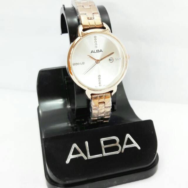 JAM TANGAN CEWEK/WANITA ALBA KW SUPER RANTAI TERBARU ANTI AIR ELEGANT HARGA BERSAHABAT..