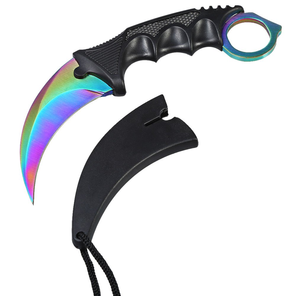 (MAINANKYU) of KNIFEZER Vastar Pisau Karambit CS GO Collector Knife - H10