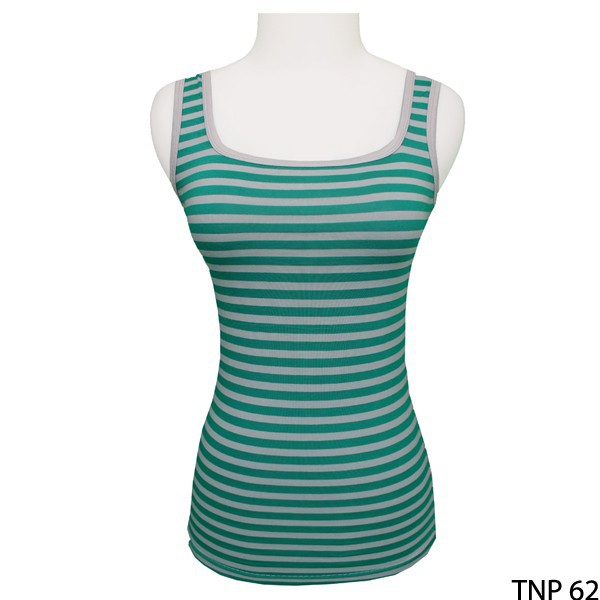 Tanktop Model Baru Spandek Abu-Hijau – TNP 62