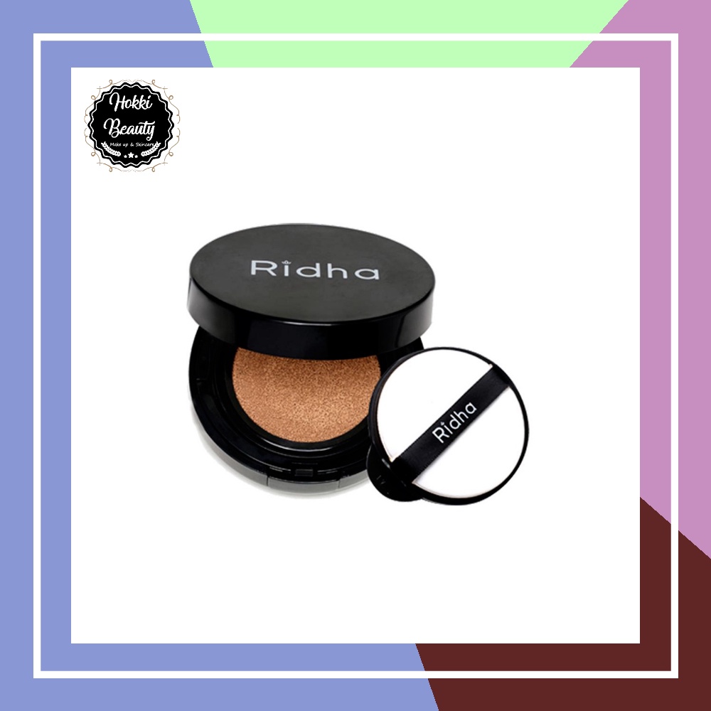 RIDHA BB Cushion 501 Honey, 502 Caramel