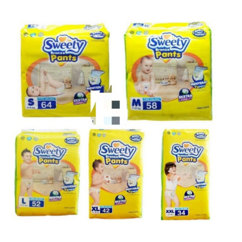 sweety bronze pants jumbo S 64