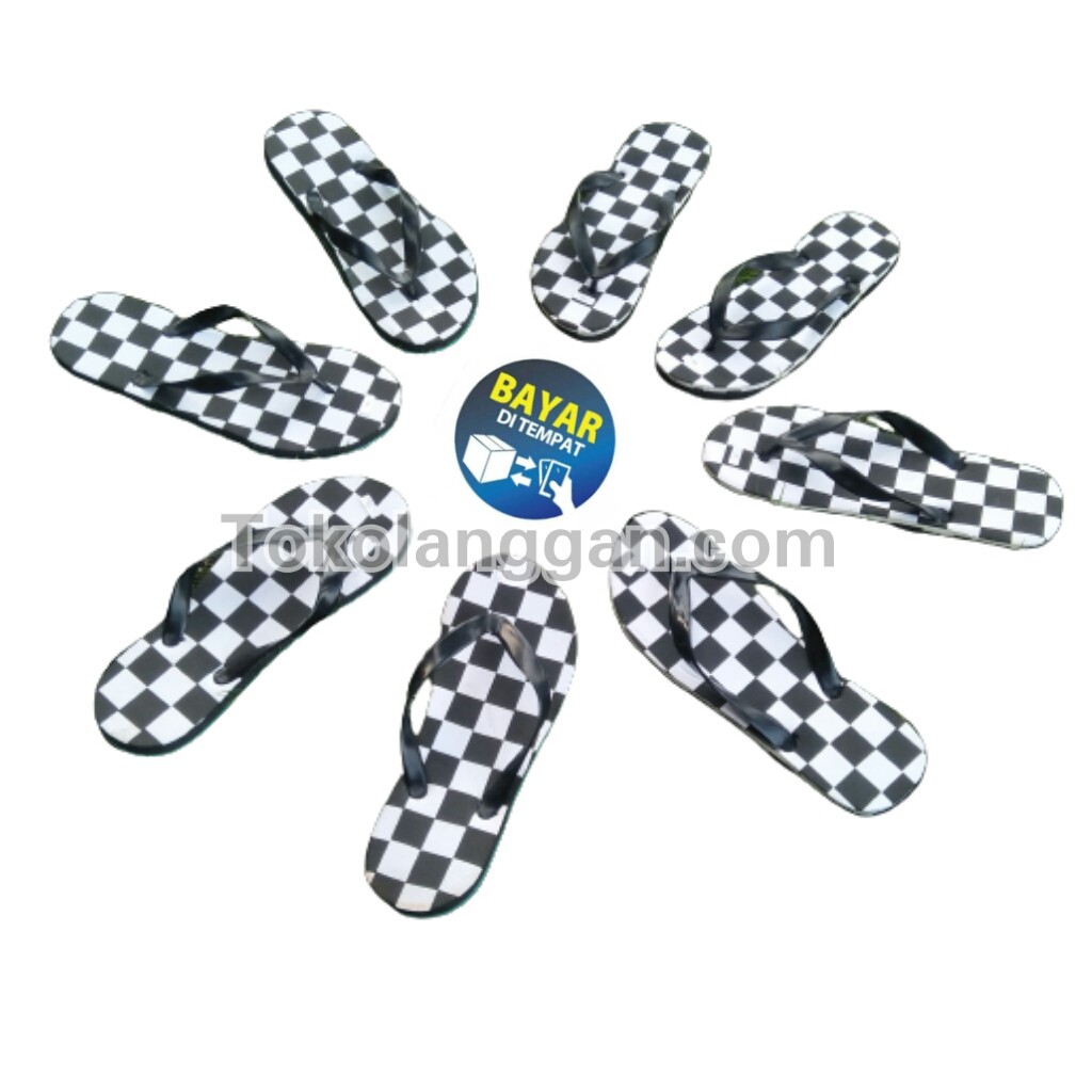 Sandal Pria/Sandal Jepit Pria Wanita/Sandal Catur Spon harga grosir termurah