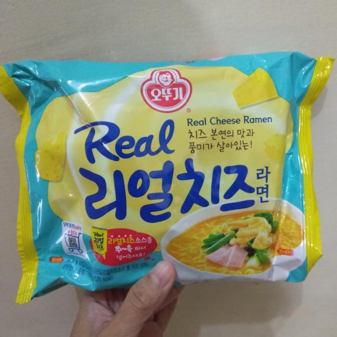 

:<:<:<:<] Ottogi Real Cheese Ramen Korean 135 gram - New Edition 2 X Keju Cair