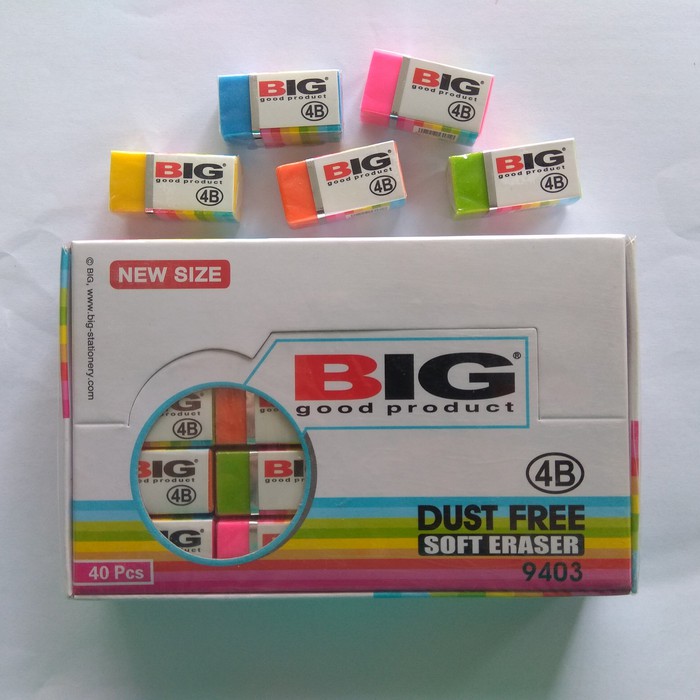 

Penghapus BIG Kecil 9403 Warna