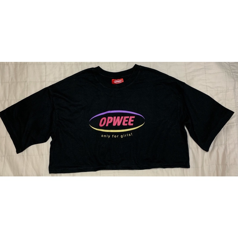 Preloved crop top black OPWEE