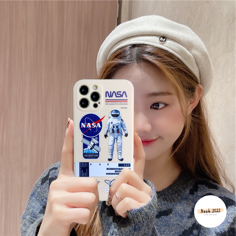 Soft Case TPU Motif Astronot NASA Untuk Samsung A03s A52s A03 A50S A13 A32 A12 A52 A50 A53 A33 A30S A51 A71 A11 M12 A7S A21 A10S A21S A2S