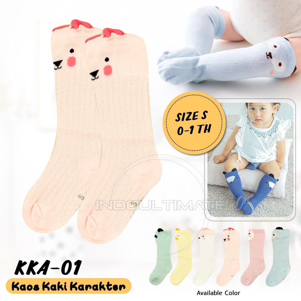 Kaos Kaki Bayi Gambar IMPORT PREMIUM KKA-01 Kaos Kaki Anak Motif Random Kaki Bayi Baru lahir Newborn