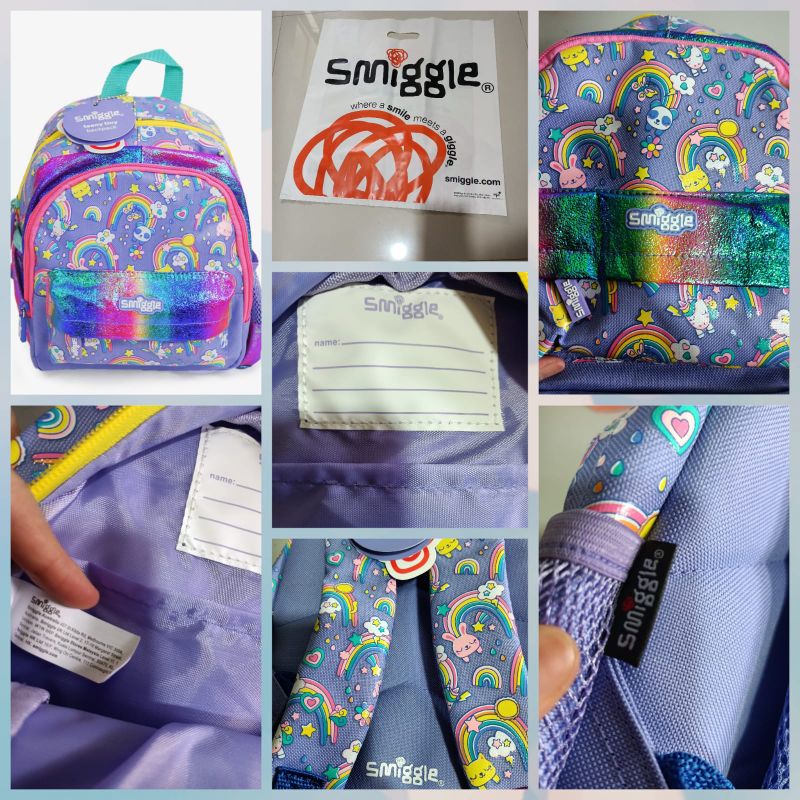 Tas smiggle toodler/tas ransel smiggle toodler /smiggle